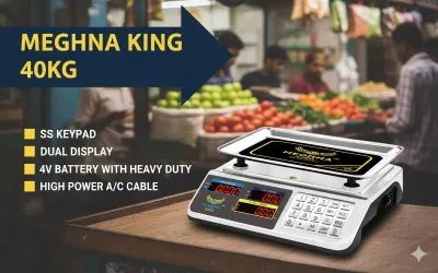 Meghna King Digital Scale 40 kg